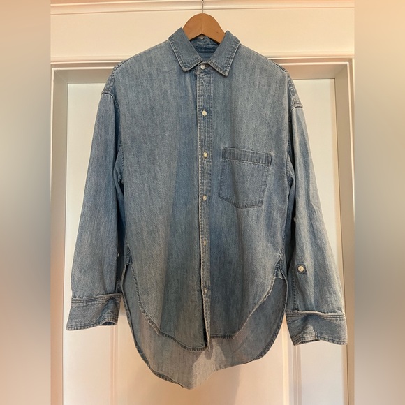 CITIZEN OF HUMANITY Kayla Denim Shirt Size XS - Picture 2 of 6